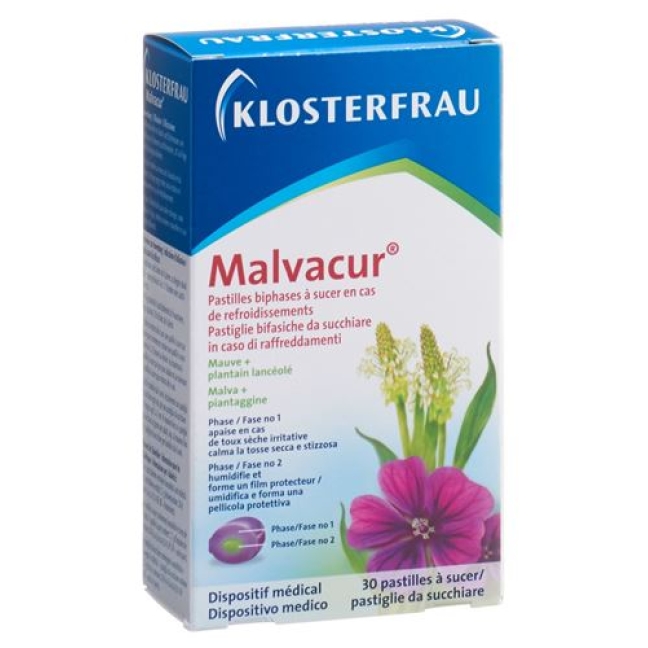 Klosterfrau Malvacur 2-Phasen Lutschtabletten 30 штук