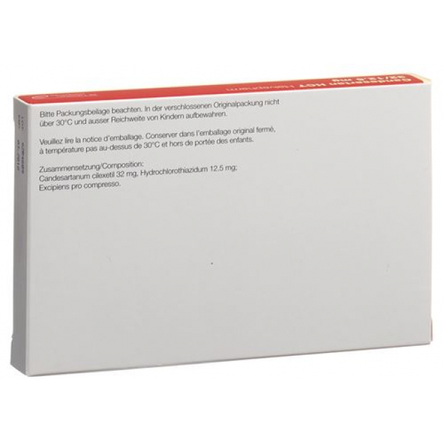 Candesartan HCT Helvepharm 32/12.5 mg 28 tablets