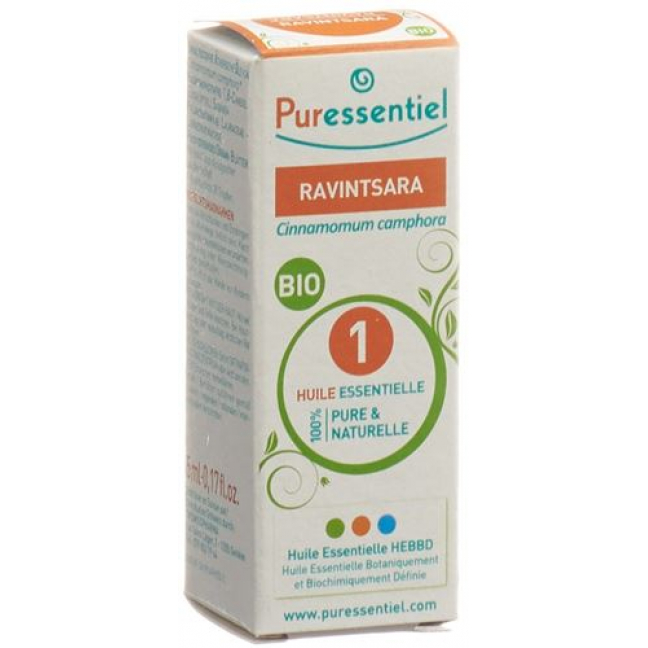 Puressentiel Ravintsara эфирное масло Bio 5мл