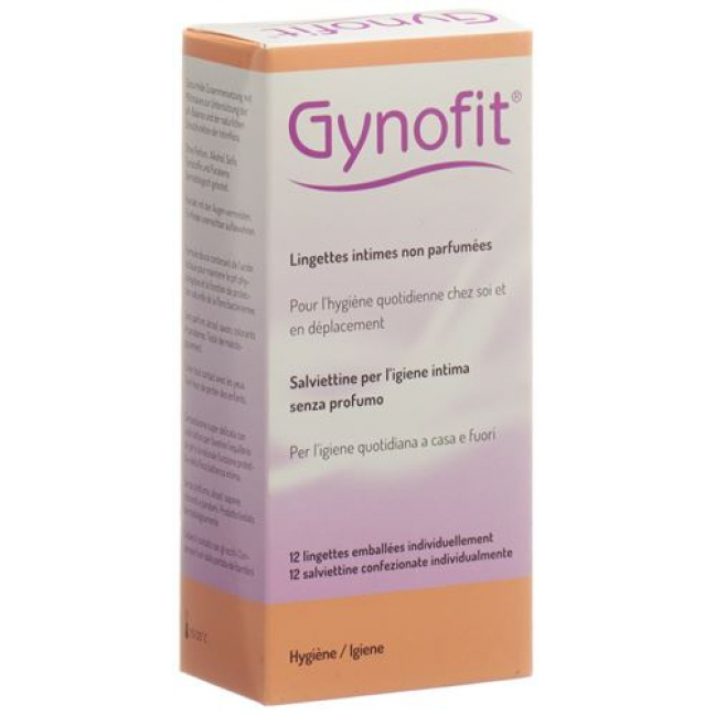 Gynofit Intimpflegetucher Unparfumiert 25 штук