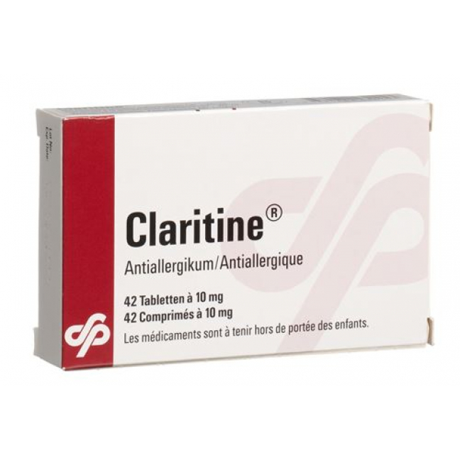Кларитин 10 мг 42 таблетки