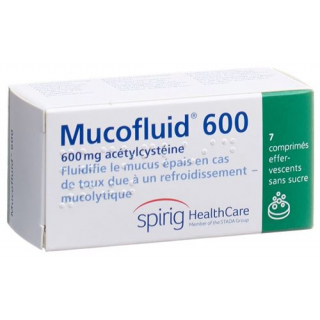 Мукофлуид 600 мг 7 шипучих таблеток