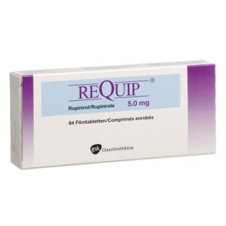 Requip 5 mg 84 filmtablets