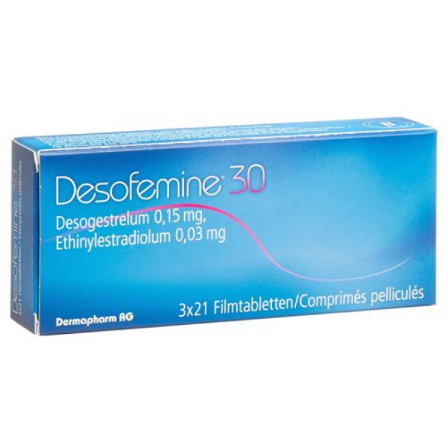 Десофемин 30 3 x 21 таблетка покрытая оболочкой