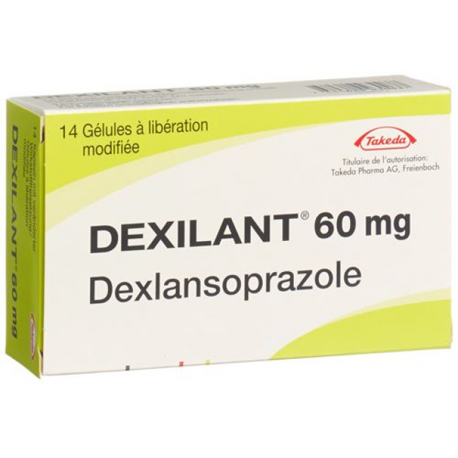 Дексилант 60 мг 14 капсул