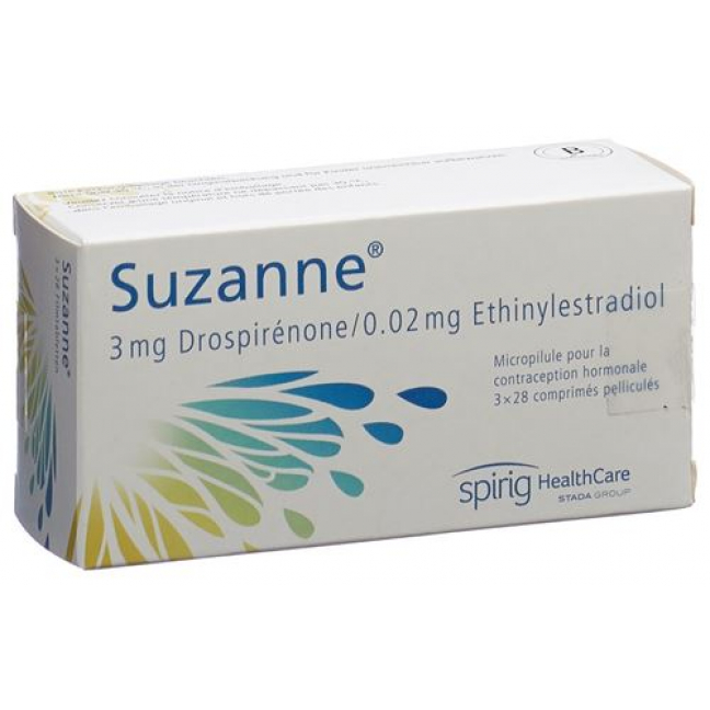 Сюзанна 3 x 28 таблеток покрытых оболочкой
