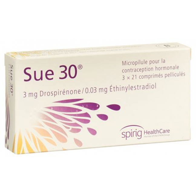 Сью 30 3x21 таблетке покрытых оболочкой 