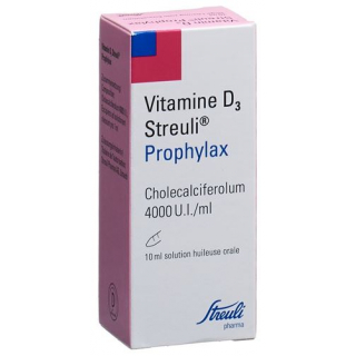 Витамин Д3 Штройли 4000 ME/мл для профилактики 10 мл 