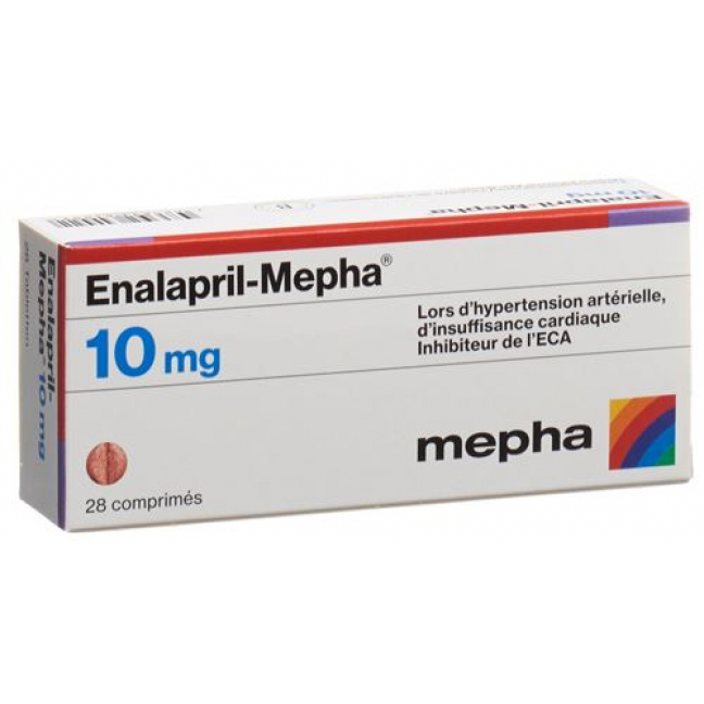 Эналаприл Мефа 10 мг 98 таблеток