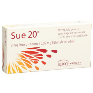 Сью 20 3x21 таблетке покрытых оболочкой 