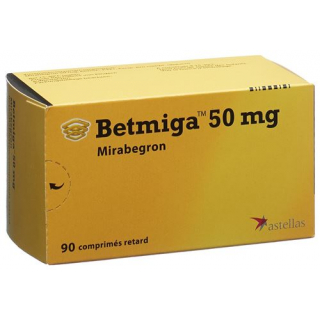 Бетмига 50 мг 90 ретард таблеток