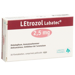 Летрозол Лабатек 2,5 мг 30 таблеток покрытых оболочкой 