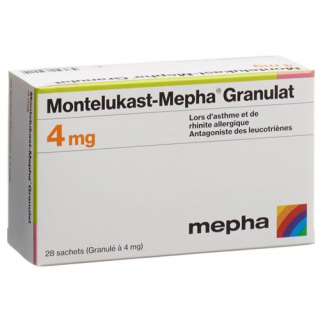 Монтелукаст Мефа гранулы 4 мг 28 пакетиков