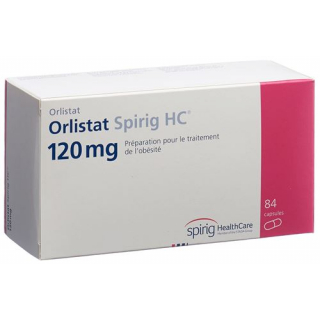 Орлистат Спириг 120 мг 84 капсулы