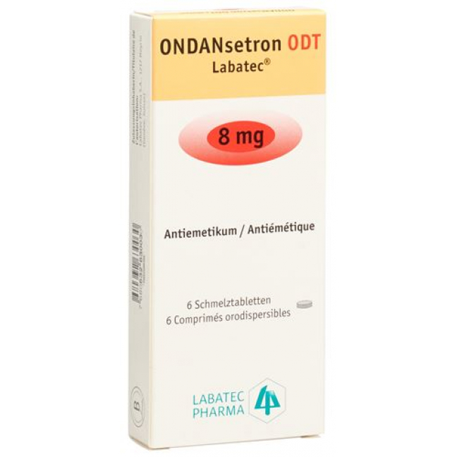 Ondansetron ODT Labatec 8 mg 6 Schmelztablets