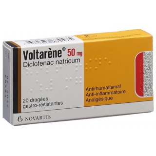 Вольтарен 50 мг 20 драже
