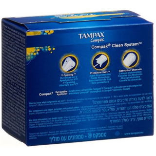 Tampax Compak Regular Tampons 22 штуки
