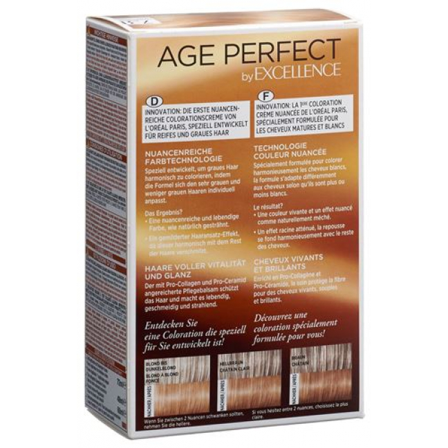 Excellence Age Perfect 7.31 Dunkles Caramel Blond