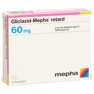 Гликлазид Мефа Ретард 60 мг 30 депо таблеток