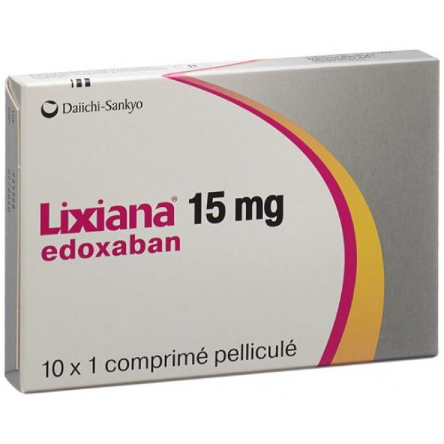 Ликсиана 15 мг 10 таблеток покрытых оболочкой