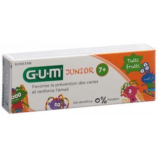 Gum Sunstar Junior Zahnpasta Tutti-Frutti 50мл