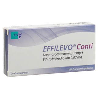 Эффилево Конти 28 таблеток покрытых оболочкой