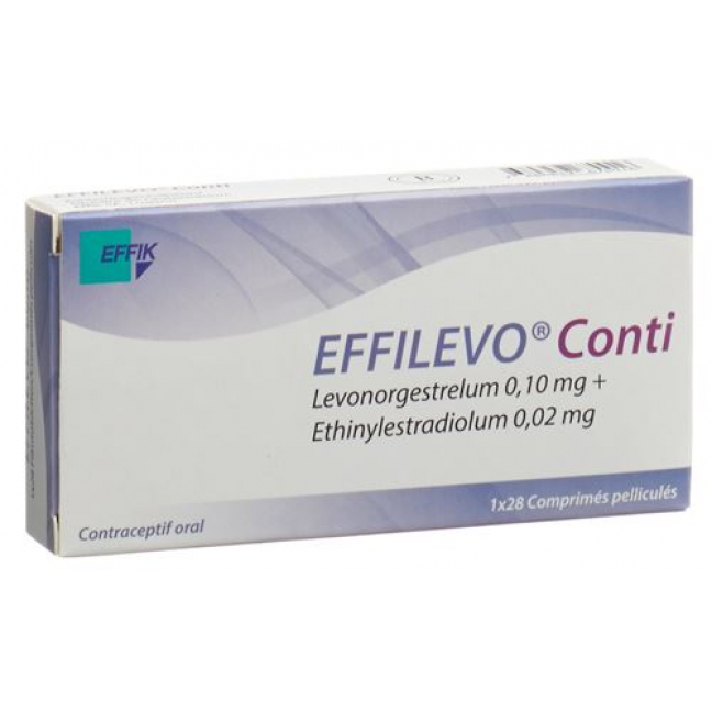 Эффилево Конти 28 таблеток покрытых оболочкой