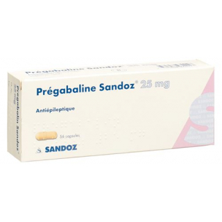 Прегабалин Сандоз 25 мг 56 капсул