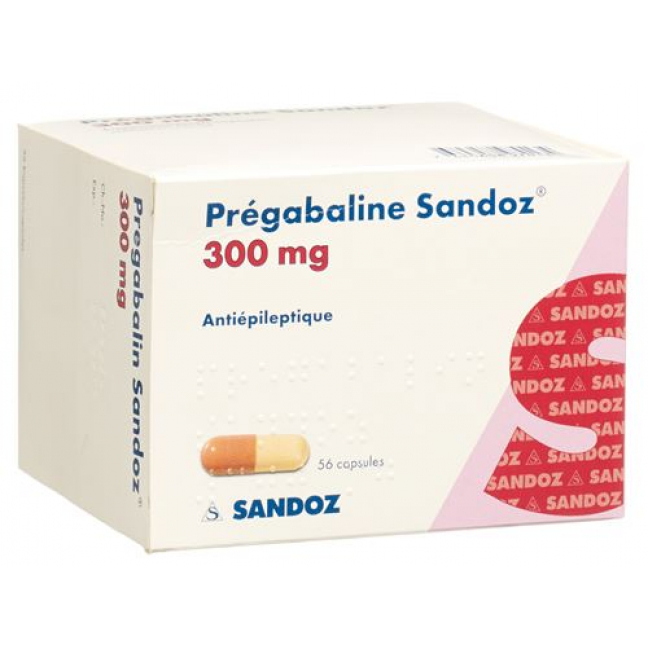 Прегабалин Сандоз 300 мг 56 капсул