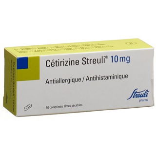 Цетиризин Штройли 10 мг 50 таблеток покрытых оболочкой