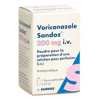 Вориконазол Сандоз сухое вещество 200 мг 1 флакон