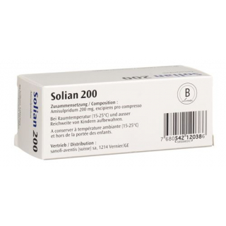 Солиан 200 мг 90 таблеток