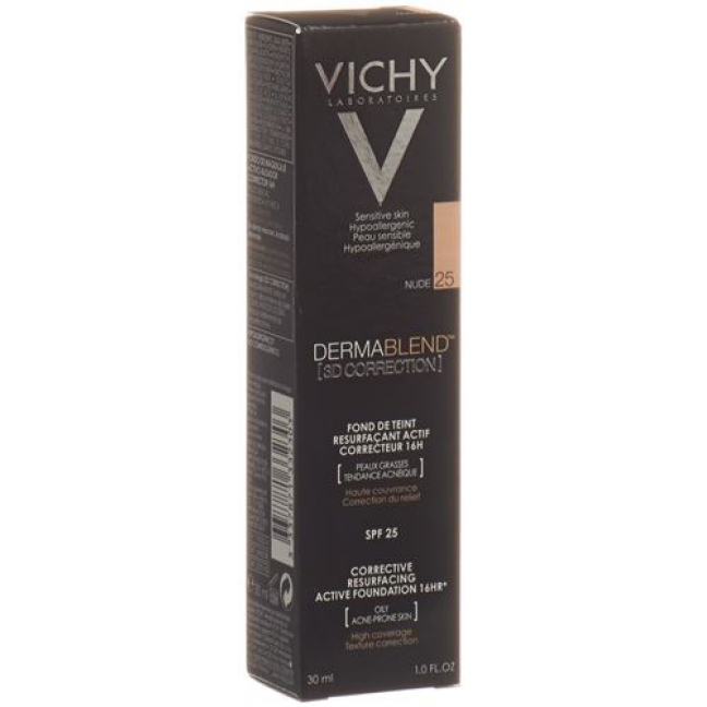 Vichy Dermablend 3D Correction 25 Nude 30мл