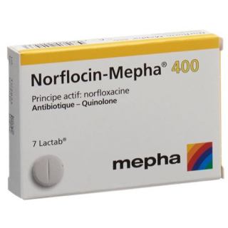 Норфлоцин Мефа 400 мг 14 таблеток покрытых оболочкой 