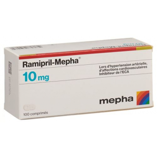 Рамиприл Мефа 10 мг 100 таблеток