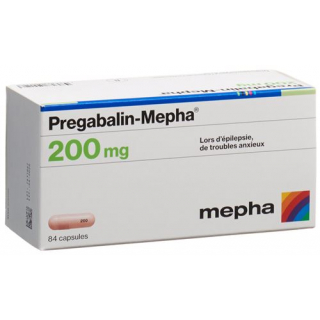 Прегабалин Мефа 200 мг 84 капсулы