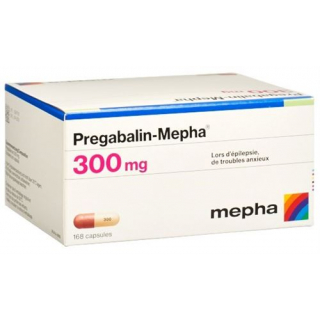 Прегабалин Мефа 300 мг 168 капсул