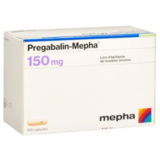 Прегабалин Мефа 150 мг 168 капсул