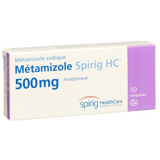 Метамизол Спириг 500 мг 10 таблеток