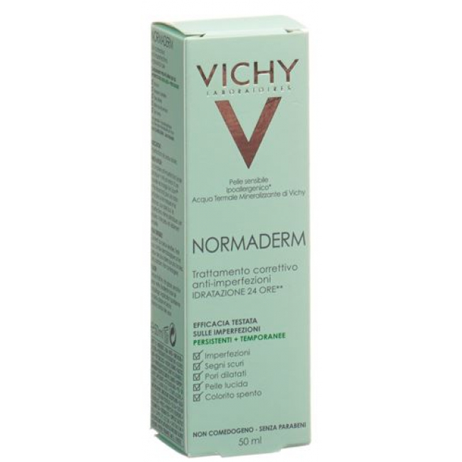 Vichy Normaderm Verschoenernde Pflege 24H Feuchtigkeit 50мл