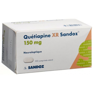 Кветиапин XR Сандоз 150 мг 100 ретард таблеток