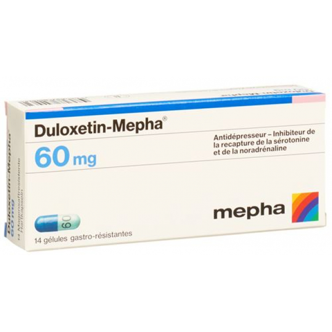 Дулоксетин Мефа 60 мг 14 капсул
