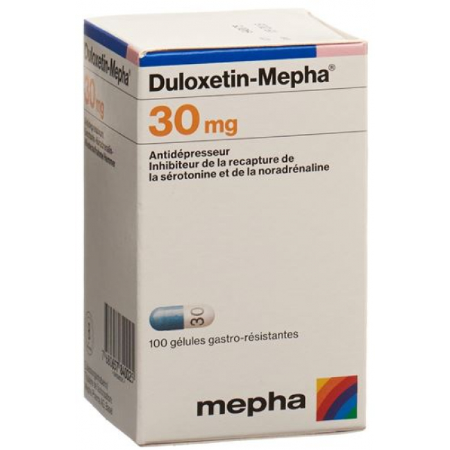 Дулоксетин Мефа 30 мг 100 капсул