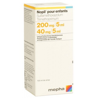 Нопил сироп для детей 200/40 мг 100 мл 