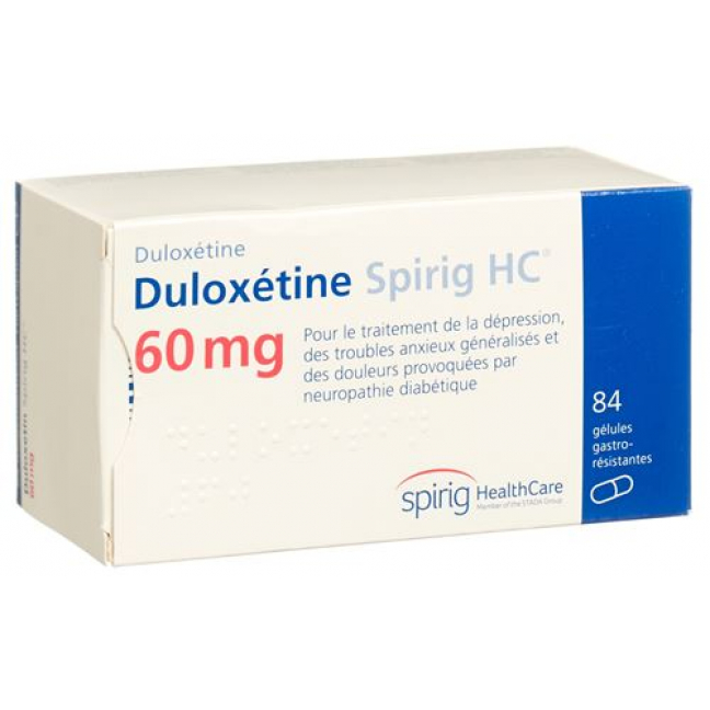 Дулоксетин Спириг 60 мг 84 капсулы