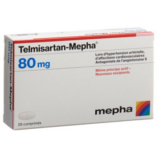 Телмисартан Мефа 80 мг 98 таблеток
