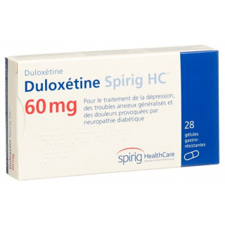Дулоксетин Спириг 60 мг 28 капсул