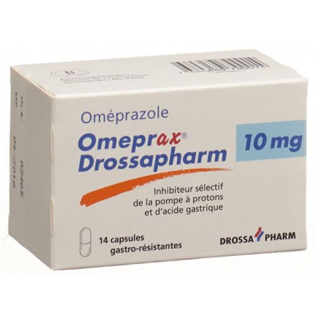 Омепракс Дроссафарм 10 мг 14 капсул