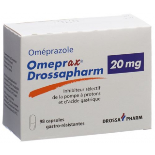 Омепракс Дроссафарм 20 мг 98 капсул
