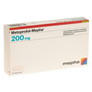 Метопролол Мефа 200 мг 30 депо таблеток